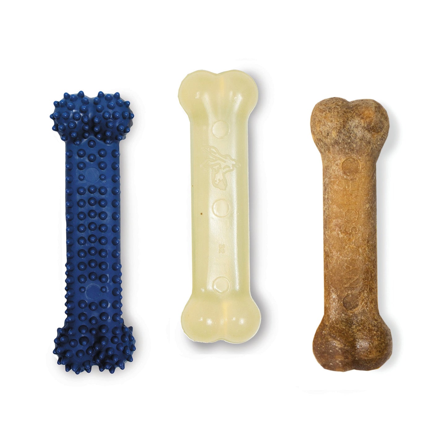 Nylabone Healthy Edibles and Flexi Chew Value Pack Chicken  Bacon, 1ea/XS/Petite  Up To 15 Lbs. 3 ct