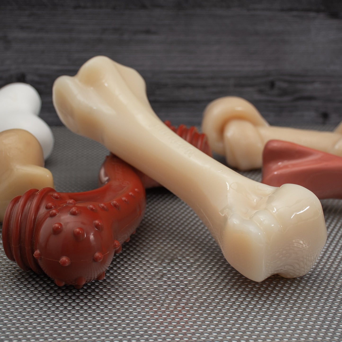 Nylabone Power Chew Knot Bone BIG Dog Chew Toy Chicken, 1ea/XXL/Monster  50 Lbs. 1 ct