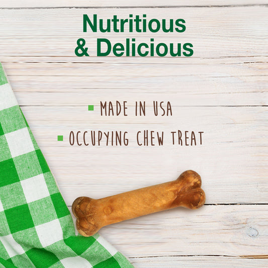 Nylabone Healthy Edibles AllNatural Long Lasting Puppy Chew Treats Turkey  Sweet Potato, 1ea/XS/Petite  Up To 15 Lbs. 4 ct