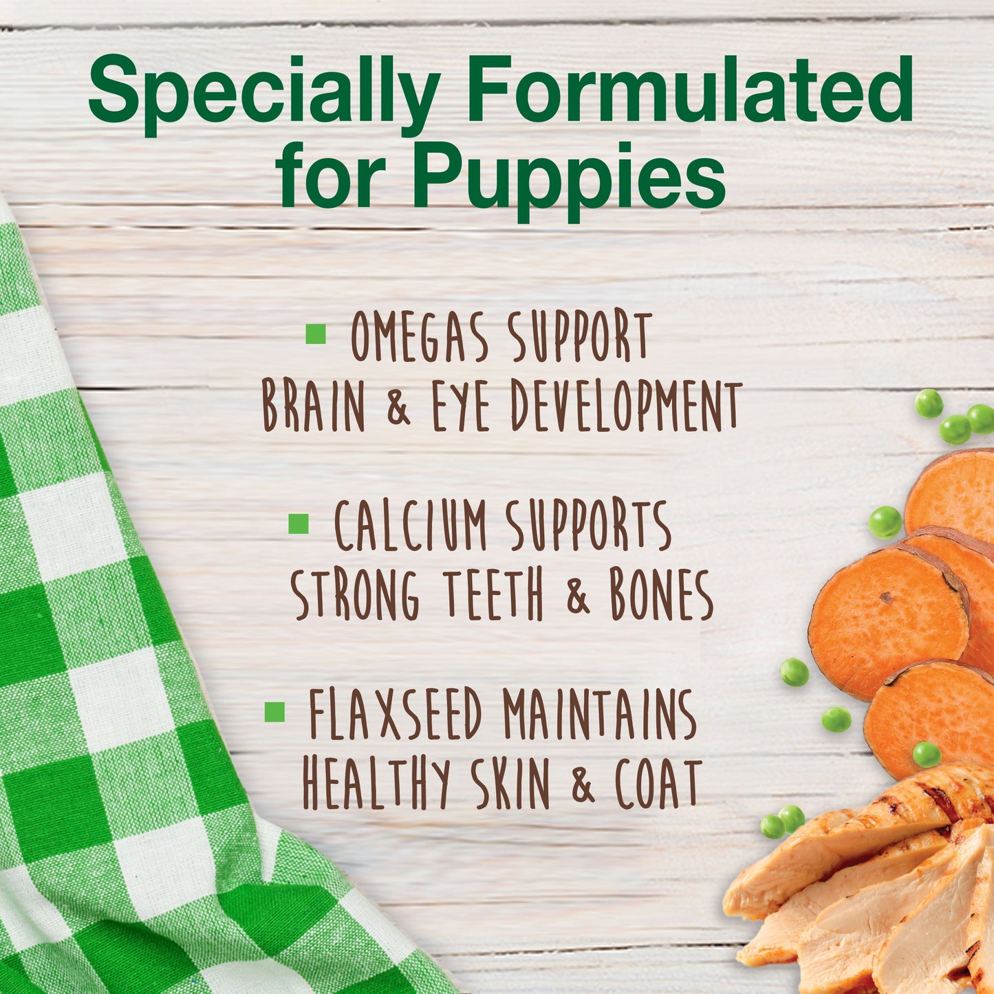 Nylabone Healthy Edibles AllNatural Long Lasting Puppy Chew Treats Turkey  Sweet Potato, 1ea/XS/Petite  Up To 15 Lbs. 4 ct