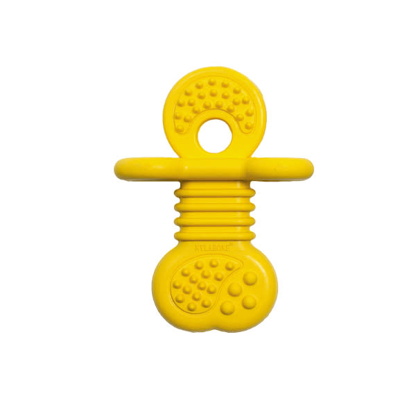 Nylabone Puppy Rubber Teethers Vanilla, 1ea/SMall/Regular  Up To 25 Ibs. 1 ct