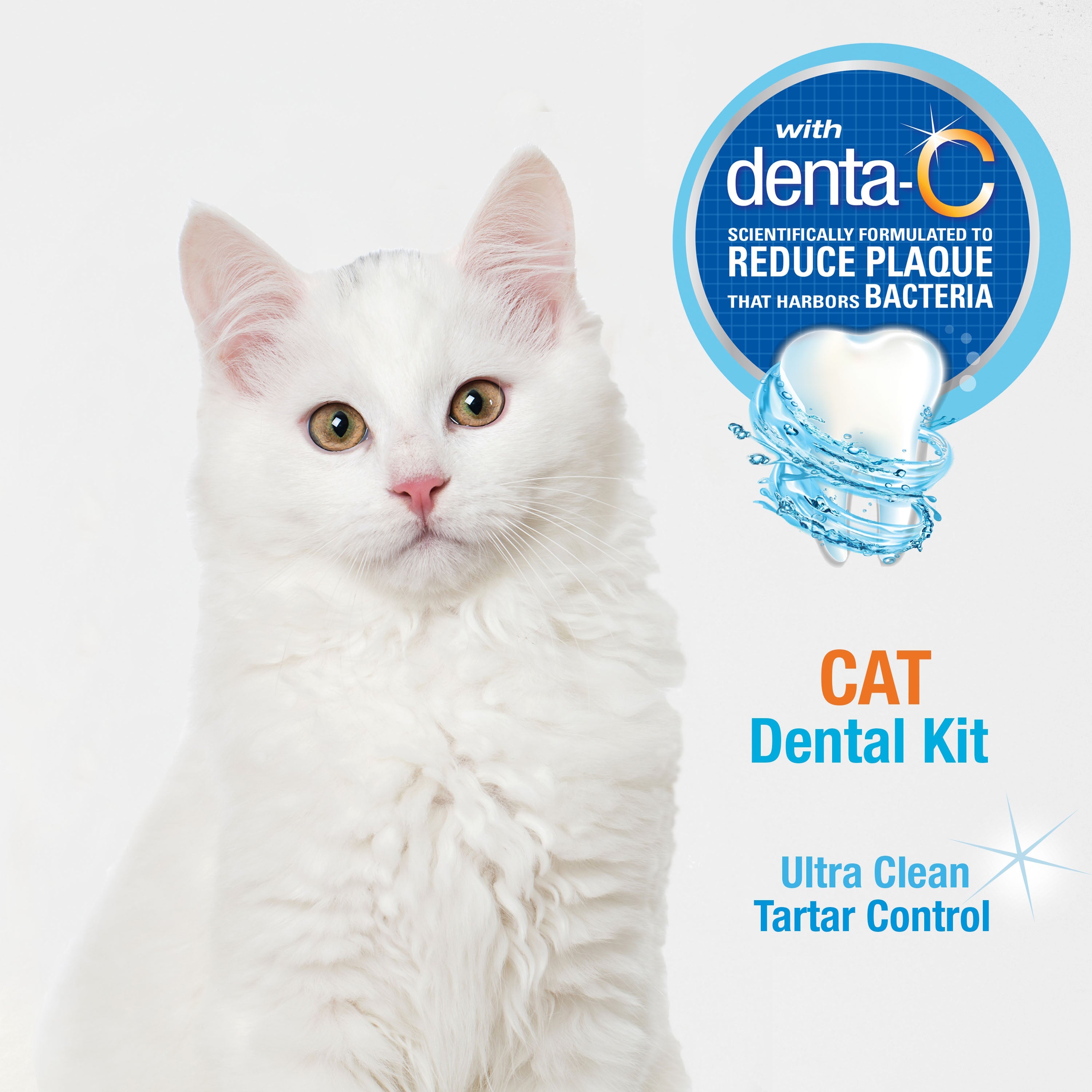 Nylabone Advanced Oral Care Cat Dental Kit Original, 1ea/2.5 oz 3 ct