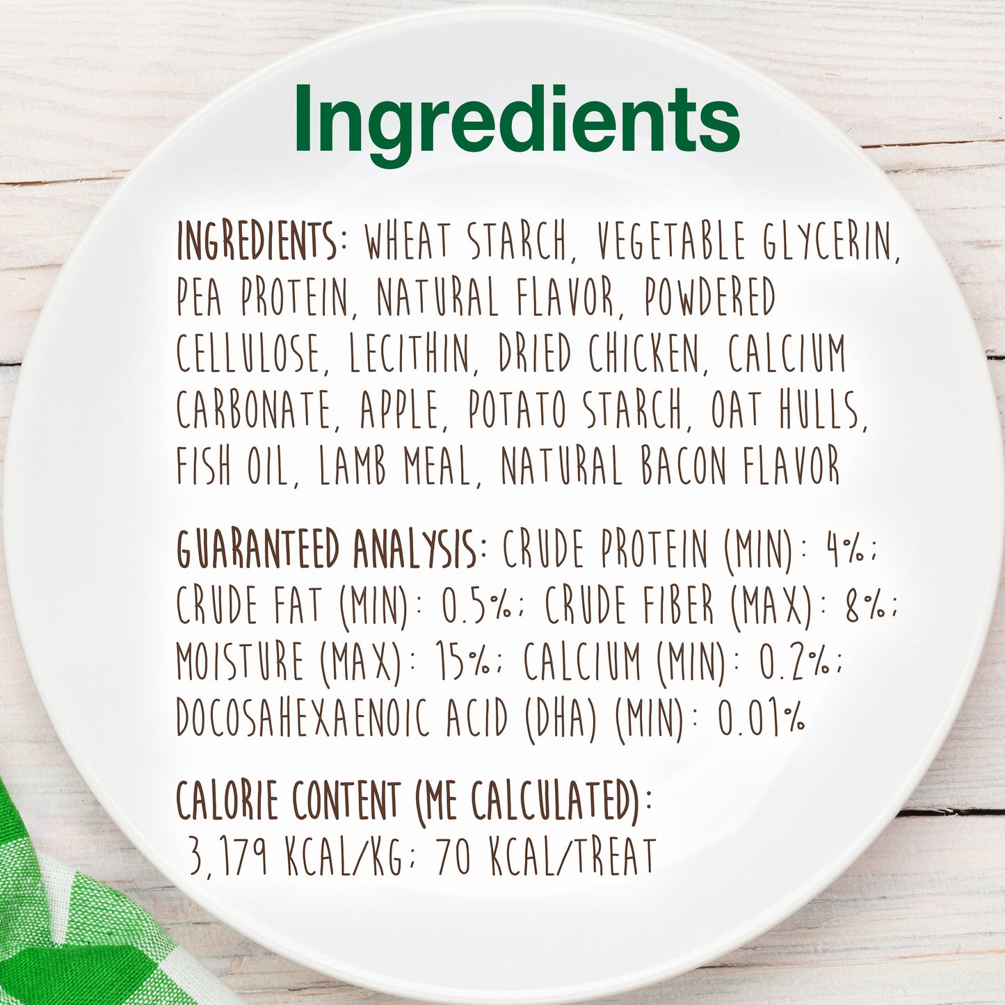 Nylabone Healthy Edibles AllNatural Long Lasting Puppy Chew Treats Lamb  Apple, 1ea/XS/Petite  Up To 15 Lbs. 8 ct