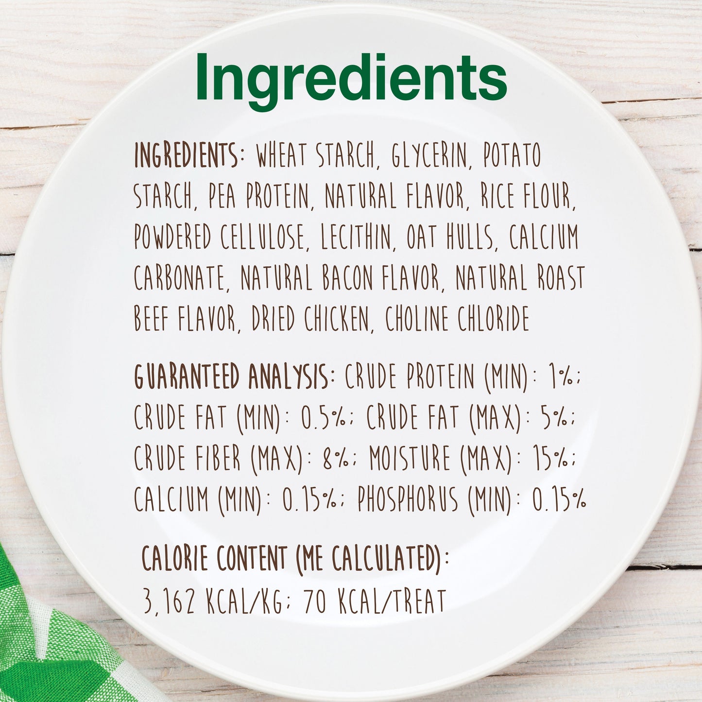 Nylabone Healthy Edibles AllNatural Long Lasting Chew Treats Bacon, 1ea/XS/Petite  Up To 15 Lbs. 8 ct