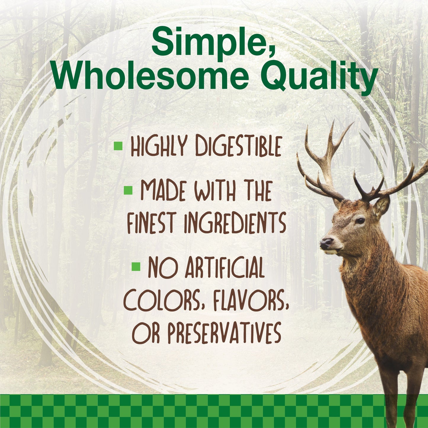 Nylabone Healthy Edibles WILD AllNatural Long Lasting Chew Treats Venison, 1ea/Large/Giant  Up To 50 Lbs. 1 ct