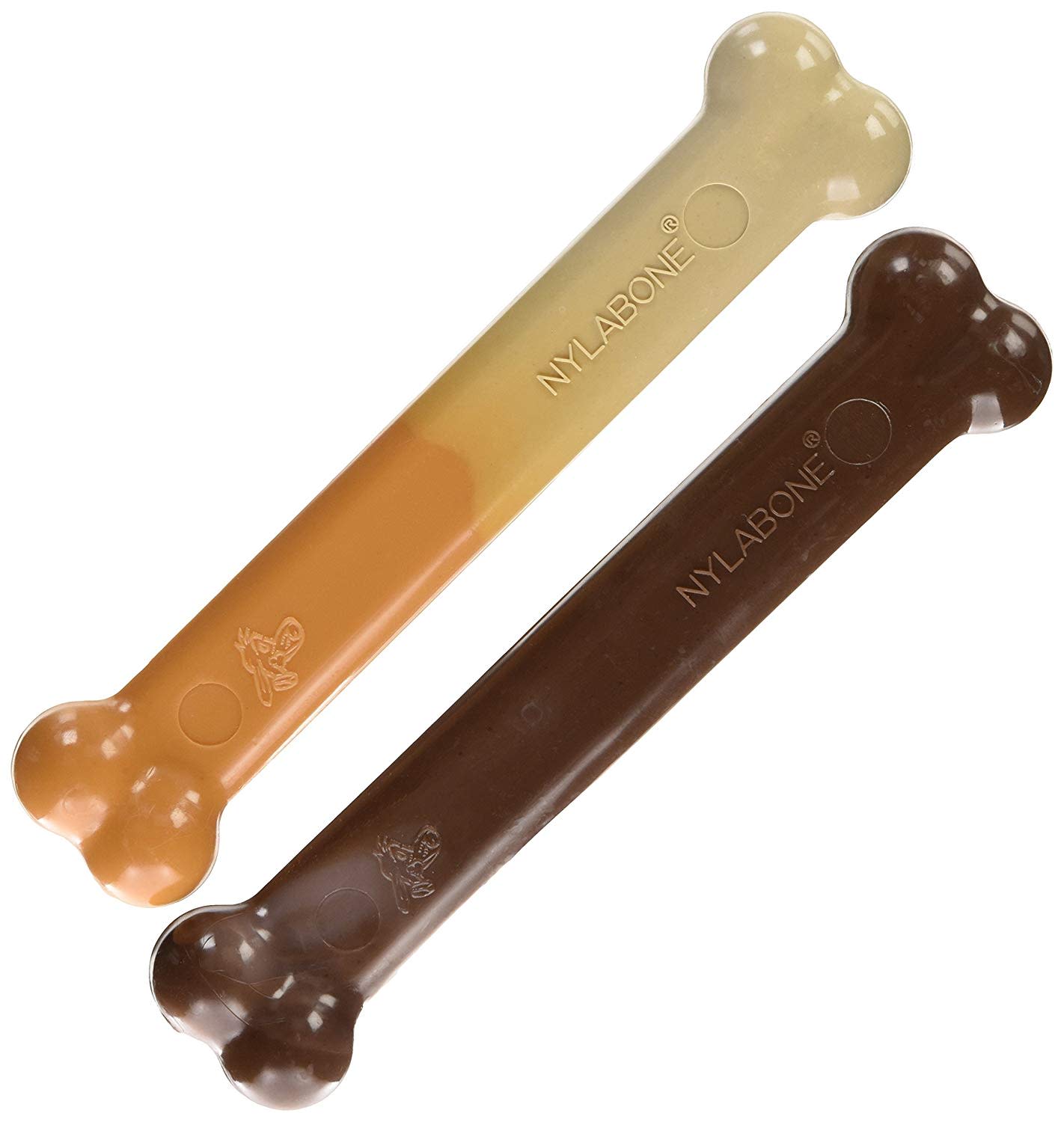 Nylabone Power Chew Flavor Frenzy Durable Dog Chew Toys Twin Pack Funnel Cake  Shish Kabob, 1ea/Large/Giant  Up To 50 Lbs. 2 ct