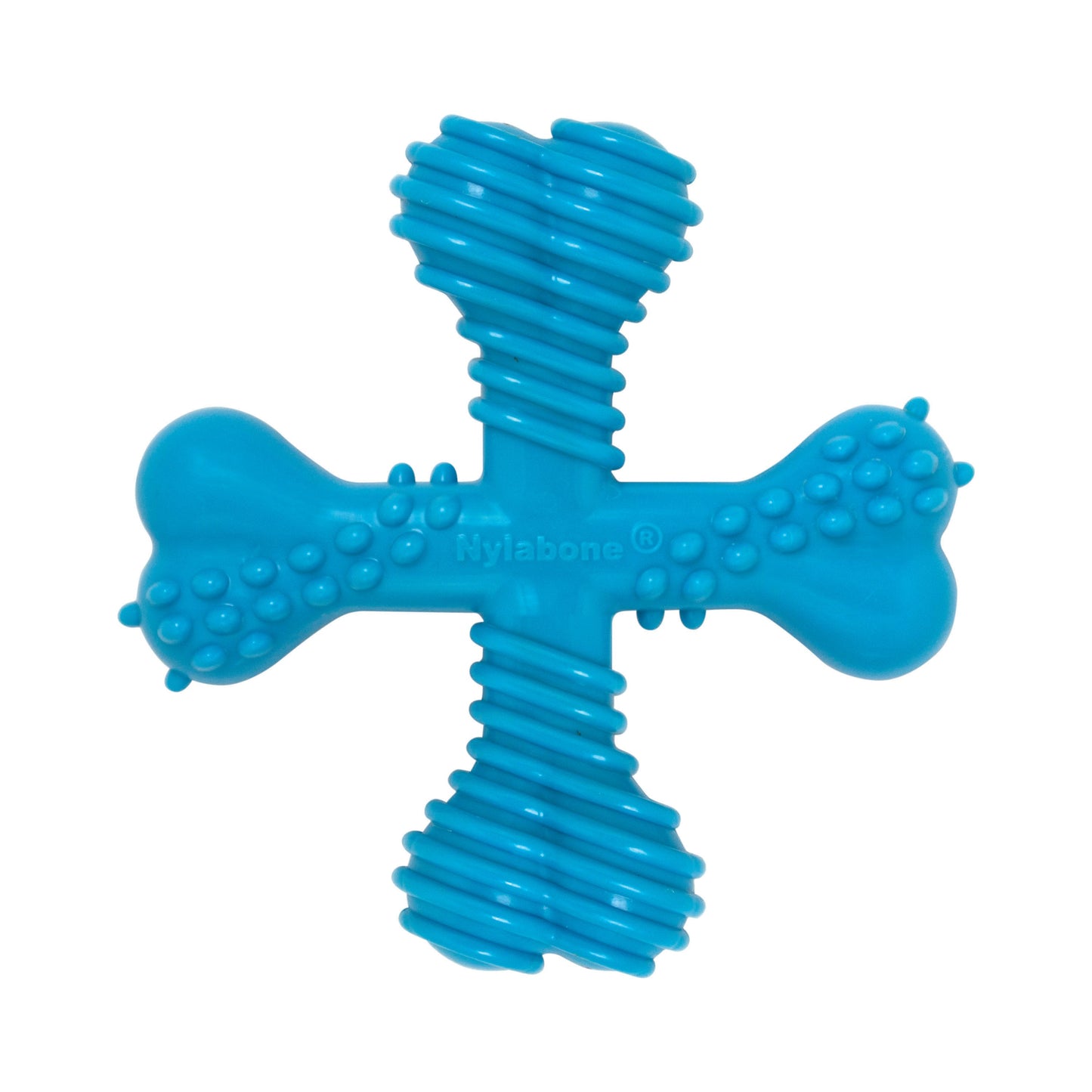 Nylabone Power Chew Comfort Hold X Bone Dog Toy Beef, 1ea/SMall/Regular  Up To 25 Ibs. 1 ct