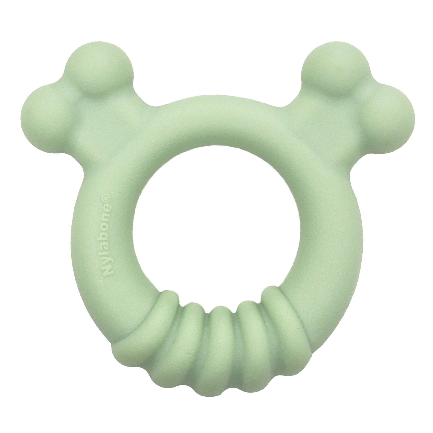Nylabone Sensory Material Puppy Teething Ring Chicken, 1ea/SMall/Regular  Up To 25 Ibs. 1 ct