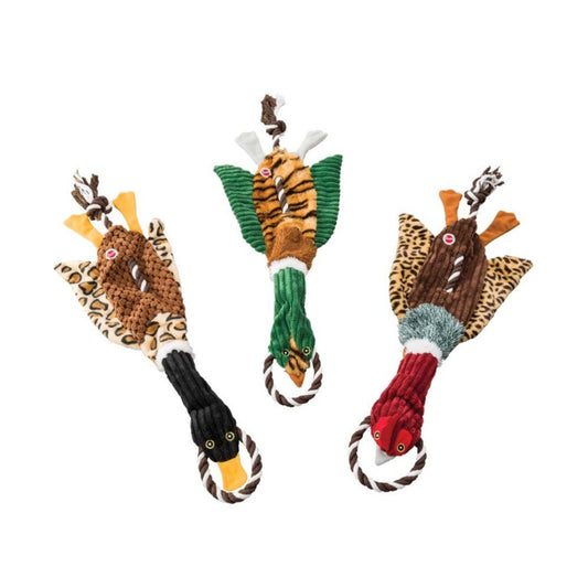 Skinneeez Tugs Dog Toy Ducks Assorted 1ea/14 in