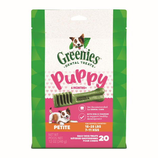 Greenies Puppy 6 Months Dog Dental Treats Petite, 1ea/12 oz