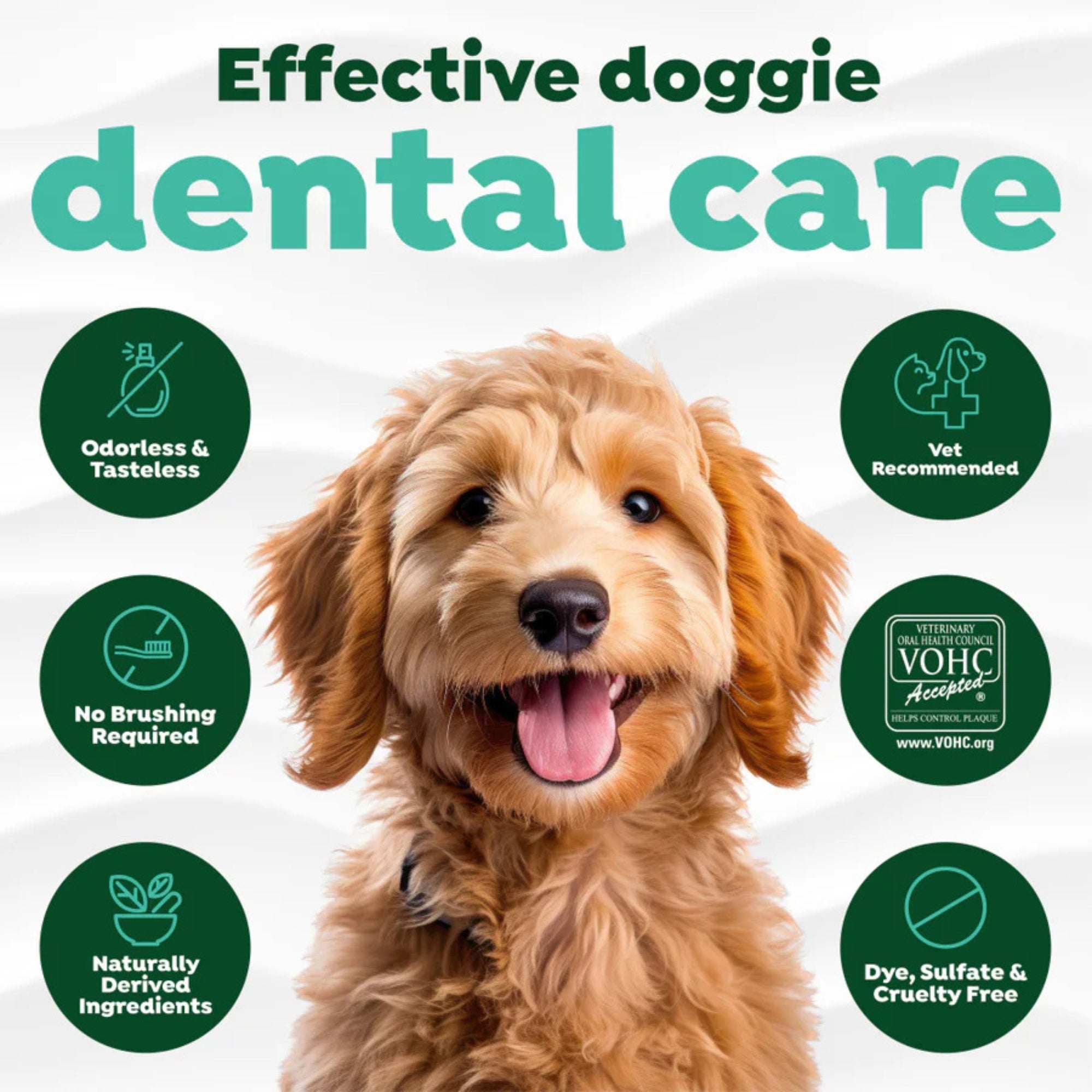 TropiClean Fresh Breath Oral Care Water Additive for Dogs 1ea/33.8 fl oz