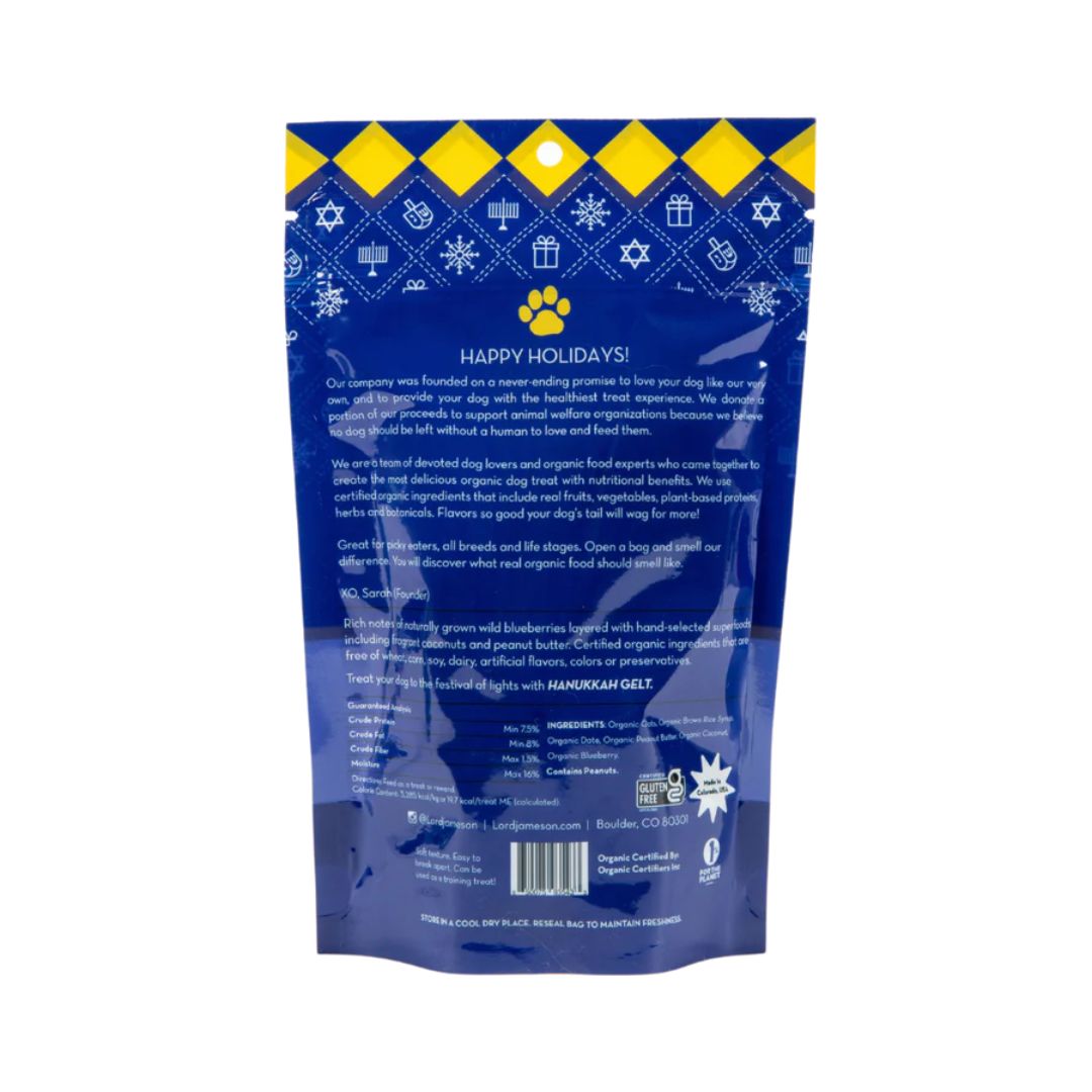 Lord Jameson Dog Hanukkah Gelt 6Oz