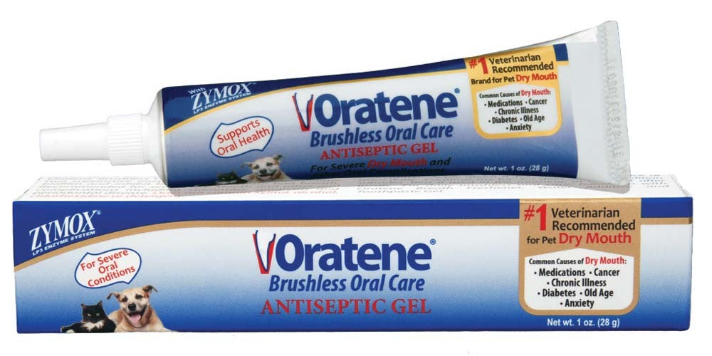Zymox Brushless Enzymatic Oral Care Therapy Dental Gel for Dogs 2.5 oz  (3pack)