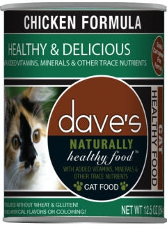 Daves Cat Naturally Healthy Chicken 22oz. (Case of 12)