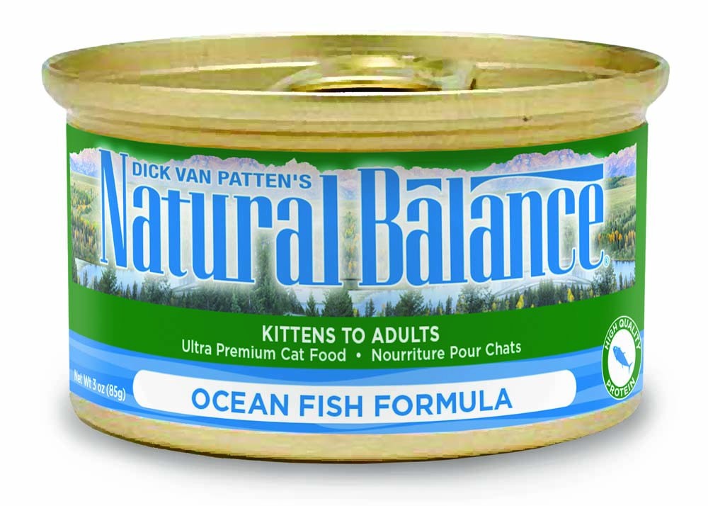Natural Balance Pet Foods Original Ultra Canned Cat Food Ocean Fish 5.5oz