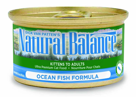 Natural Balance Pet Foods Original Ultra Canned Cat Food Ocean Fish 5.5oz