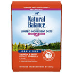 Natural Balance Pet Foods Limited Ingredient Grain Free Small Breed Dry Dog Food Salmon & Sweet Potato 12lb