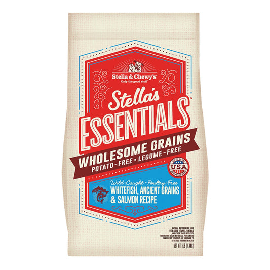 Stella & Chewy's Dog Essentials Whitefish & Ancient Grains 3Lb