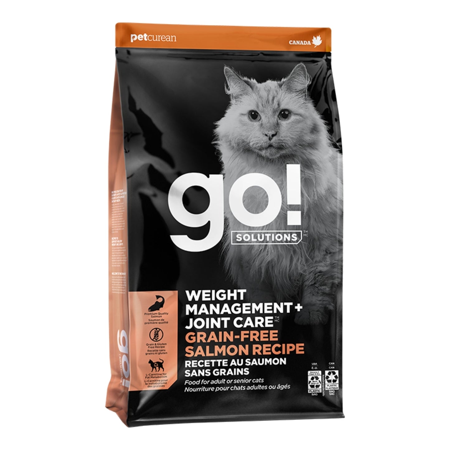 Go! Cat Weight Management & Joint Care Grain Free Salmon 3Lb