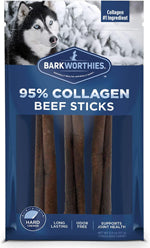 Barkworthies Collagen Stick Wrapped w/ Chicken Dog Treat 20ea/6 in