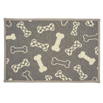 Loving Pets Bella Fashion Mats Bones, Polka Dots, 1ea/One Size
