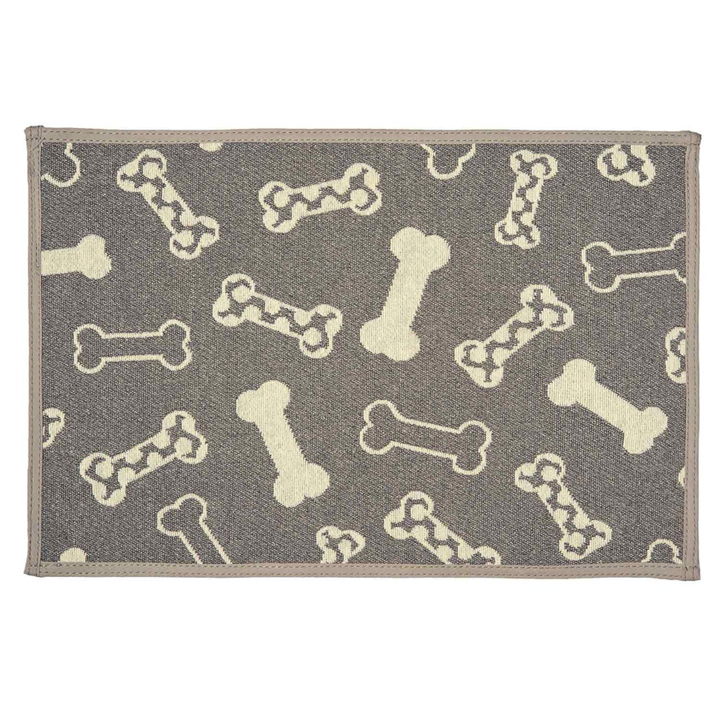 Loving Pets Bella Fashion Mats Bones, Polka Dots, 1ea/One Size
