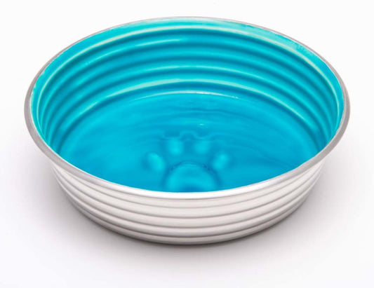 Loving Pets Le Bol Dog Bowl Seine Blue, 1ea/MD