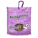 Loving Pets Houndations Small Dog  Puppy Training Treats Chicken, 1ea/4 oz