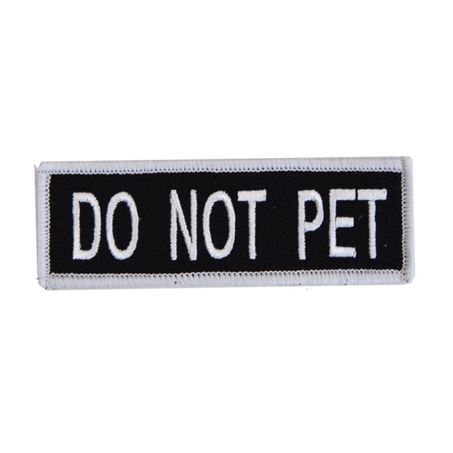 Boss Dog Tactical Harness Patch Do Not Pet, Small