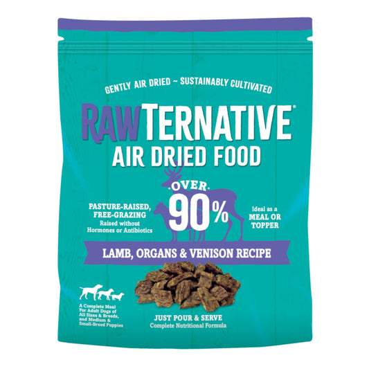 Grandma Mae's Country Naturals Rawternative Air Dried Dog Food Lamb, Organs & Venison 5oz