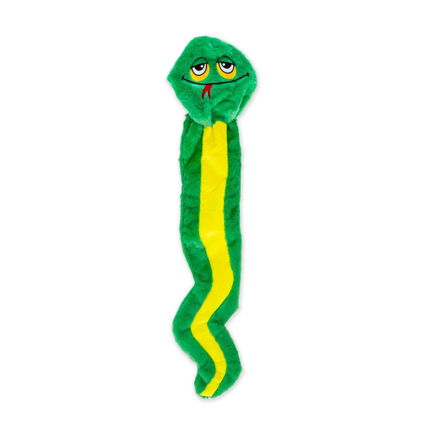 GURU HideATail Snake Plush Puzzle Dog Toy Green, 1ea/XL