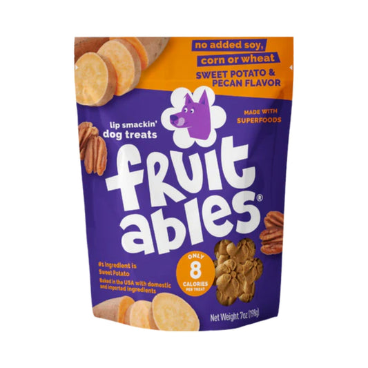 Fruitables Crunchy Baked Dog Treats Sweet Potato Pecan 1ea/7 oz