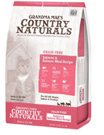 Grandma Mae's Country Naturals Grain Free Dry Cat Food Salmon 12lb