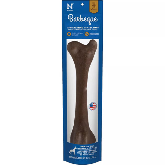N-Bone BBQ Chew Bone For Dental Health Large*exp 6months