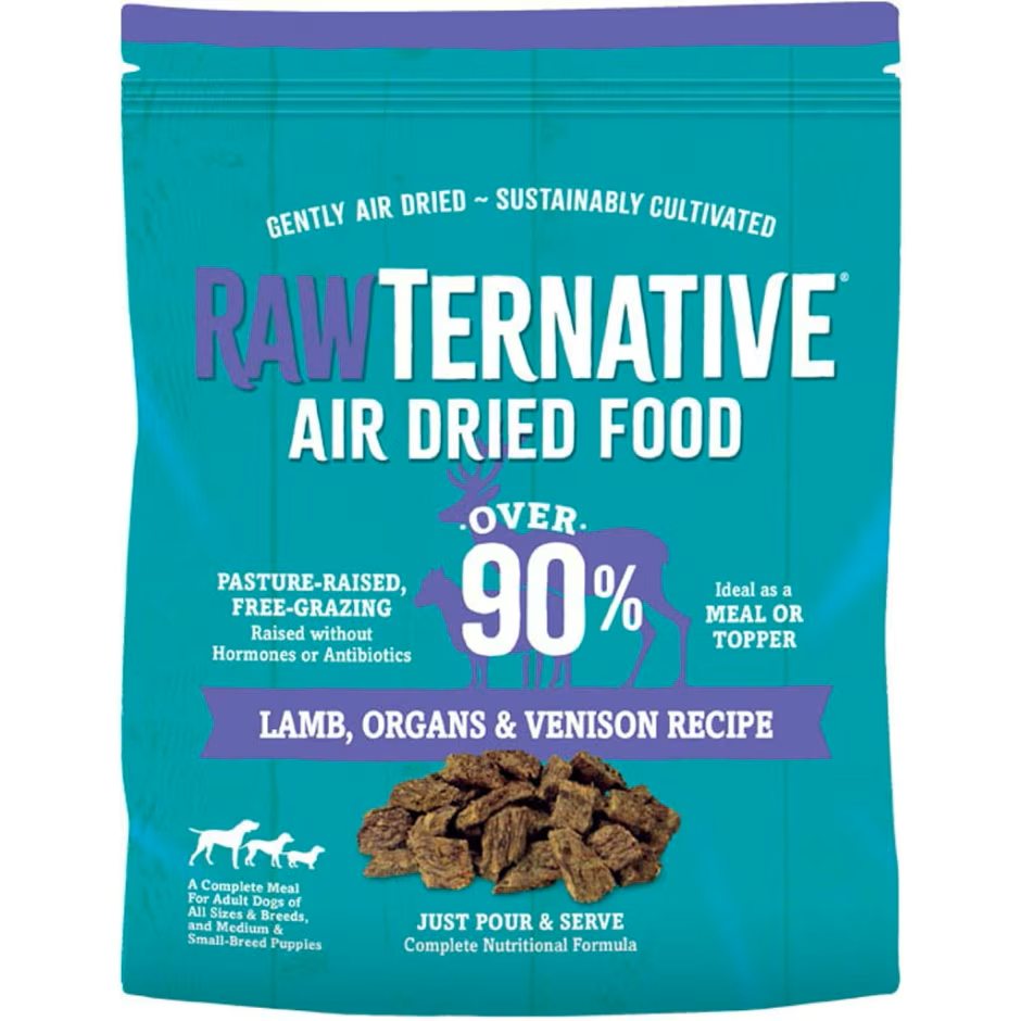 Grandma Mae's Country Naturals Rawternative Air Dried Dog Food Lamb, Organs & Venison 3lb