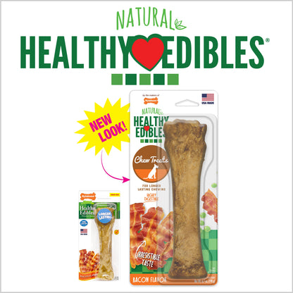 Nylabone Healthy Edibles AllNatural Long Lasting Chew Treats 1 Count, 1ea/Souper  50 lb