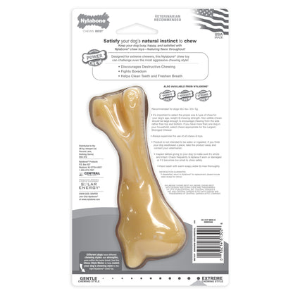 Nylabone Power Chew Femur Bone BIG Dog Chew Toy Chicken, 1ea/XXL/Monster  50 Lbs. 1 ct