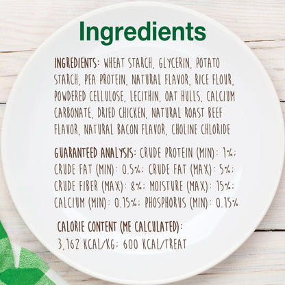 Nylabone Healthy Edibles AllNatural Long Lasting Chew Treats Chicken, 1ea/XL/Souper  50 Lbs. 1 ct