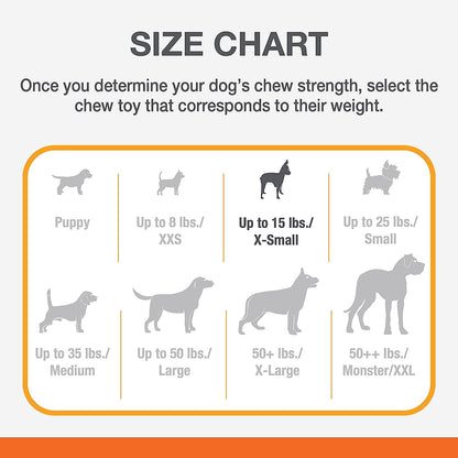 Nylabone Power Chew Dog Toy Bacon, 1ea/XS/Petite  Up To 15 Lbs. 1 ct