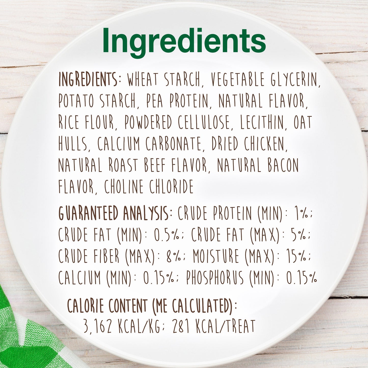 Nylabone Healthy Edibles AllNatural Long Lasting Chew Treats Chicken, 1ea/Medium/Wolf  Up To 35 Lbs. 2 ct