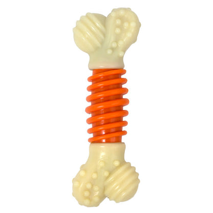 Nylabone PRO Action Dental Power Chew Durable Dog Toy Bacon, Orange, 1ea/Medium/Wolf  Up To 35 Lbs. 1 ct