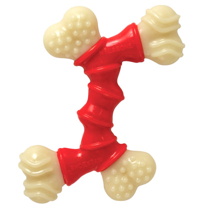 Nylabone Power Chew Double Bone Bacon Dog Chew Toy Bacon, 1ea/XL/Souper  50 Lbs. 1 ct