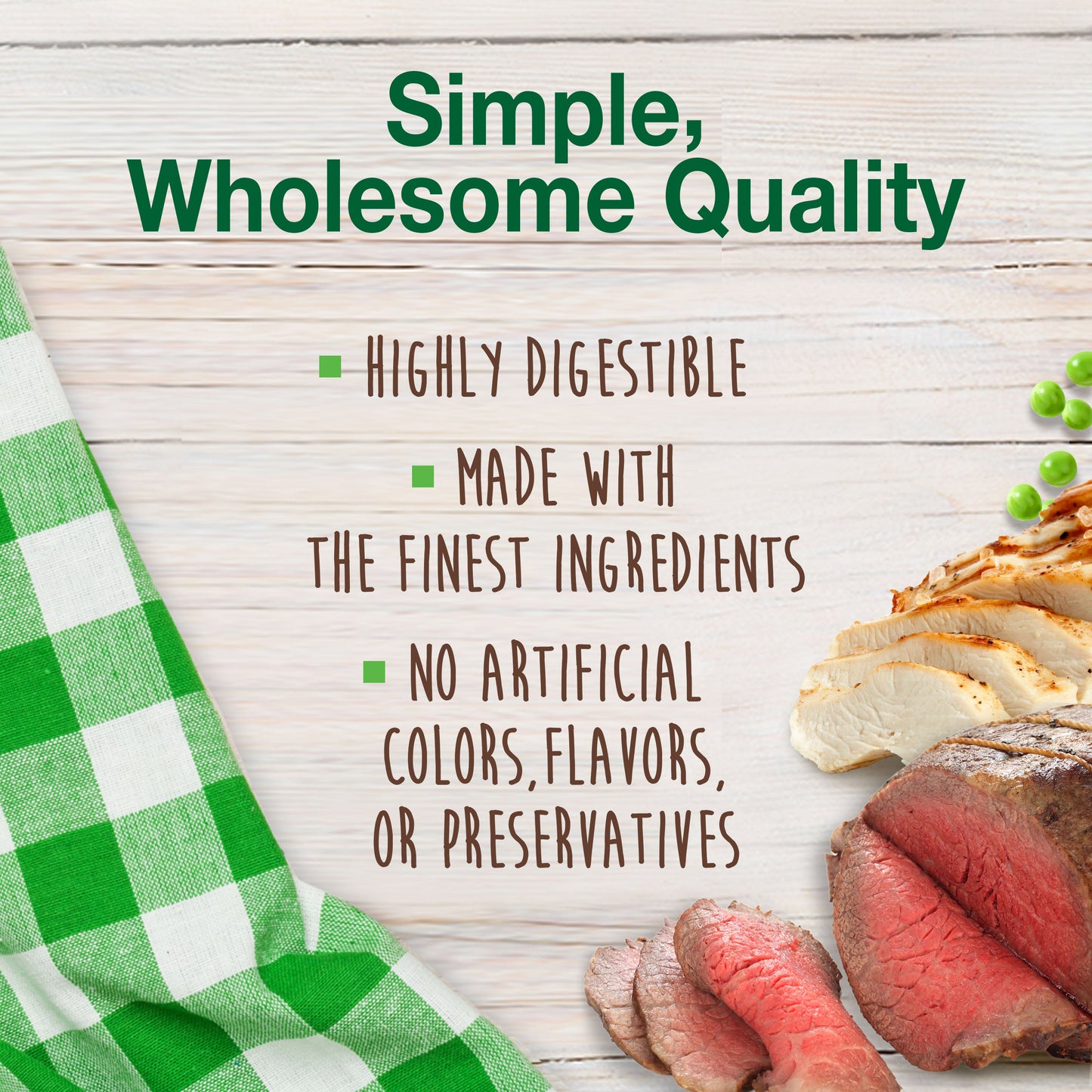 Nylabone Healthy Edibles AllNatural Long Lasting Chew Treats Roast Beef  Chicken, 1ea/XS/Petite  Up To 15 Lbs. 8 ct