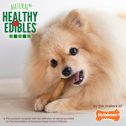 Nylabone Healthy Edibles AllNatural Long Lasting Chew Treats Roast Beef, 1ea/XS/Petite  Up To 15 Lbs. 8 ct