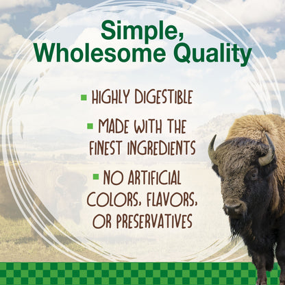 Nylabone Healthy Edibles WILD AllNatural Long Lasting Chew Treats Bison, 1ea/Large/Giant  Up To 50 Lbs. 1 ct