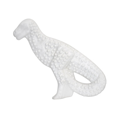 Nylabone Power Chew Dental Dinosaur Dog Toy Chicken, White, 1ea/SMall/Regular  Up To 25 Ibs. 1 ct