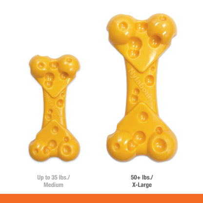 Nylabone Power Chew Cheese Dog Toy Cheese, 1ea/XL/Souper  50 Lbs. 1 ct