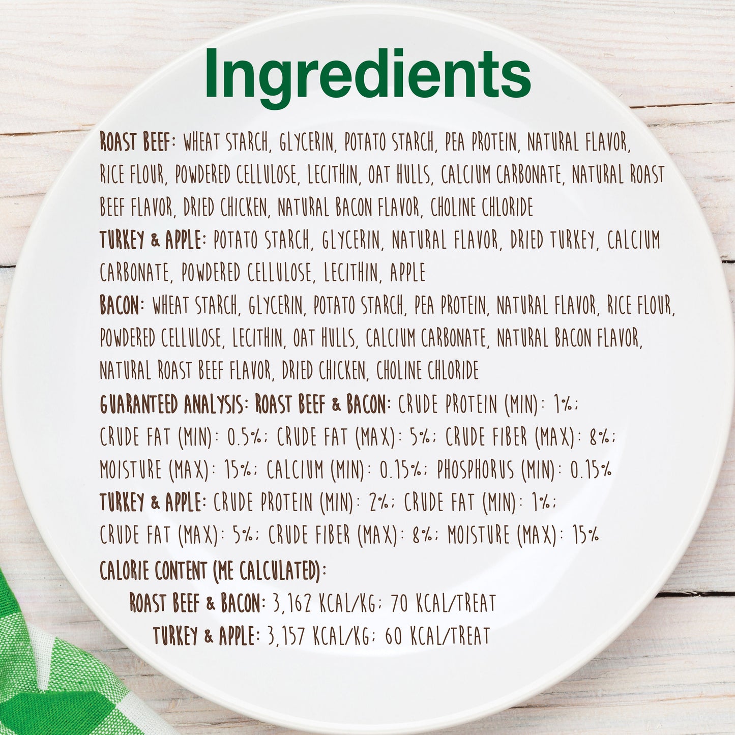 Nylabone Healthy Edibles AllNatural Long Lasting Puppy Chew Treats Roast Beef, Turkey, Apple, Bacon, 1ea/XS/Petite  Up To 15 Lbs. 3 ct