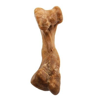 Nylabone Healthy Edibles Broth Bone AllNatural Long Lasting Chew Treats Ham, 1ea/SMall/Regular  Up To 25 Ibs. 4 ct