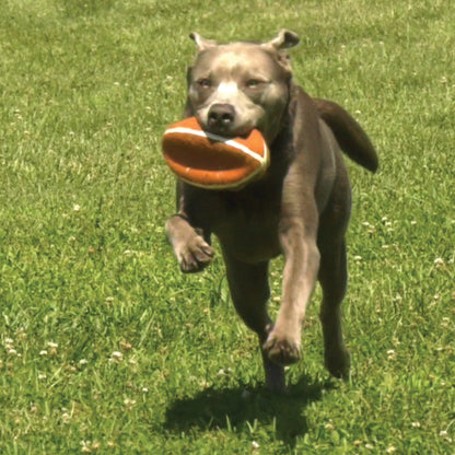 Nylabone Power Play Dog Football Gripz 1ea/Large/Giant  Up To 50 Lbs. 8.5 in 1 ct